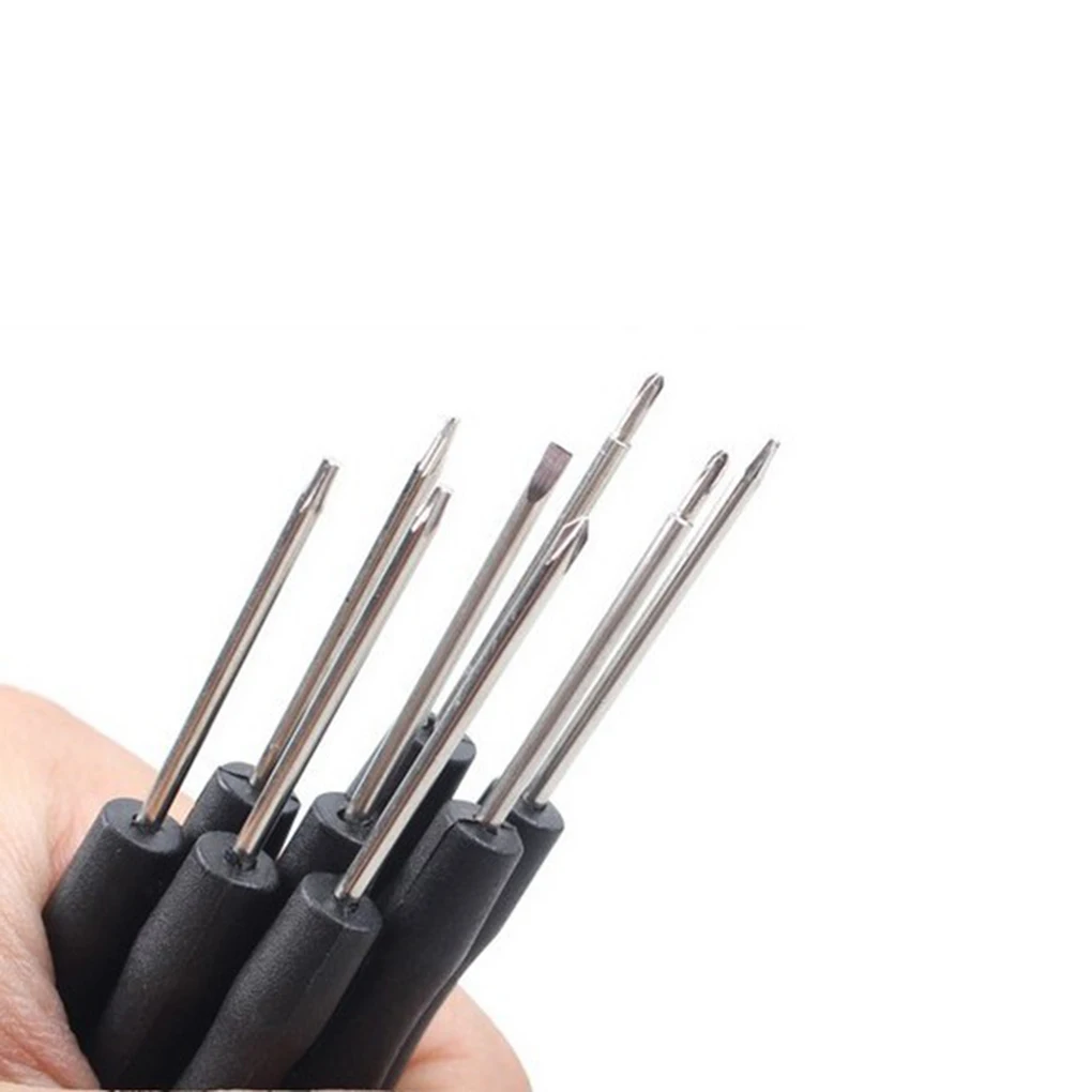 

12 Pieces Screwdriver Set Multi-Functional Plastic Handle Mini Screwdrivers Open Tool Sturdy Repairing Tools Tablet Electronic