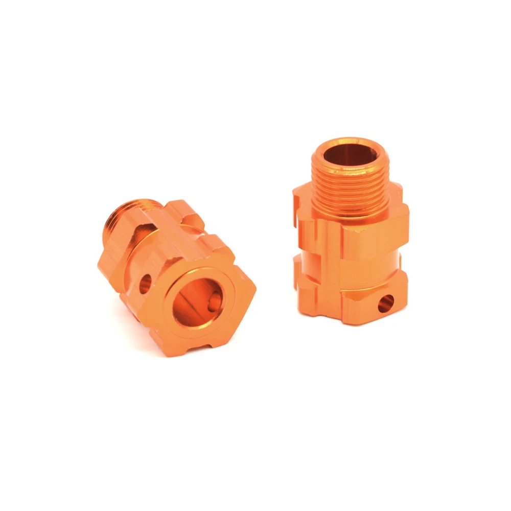 4 шт. 17 мм шестигранный адаптер для колес 8625 ZD Racing DBX-07 DBX07 1/7 детали обновления