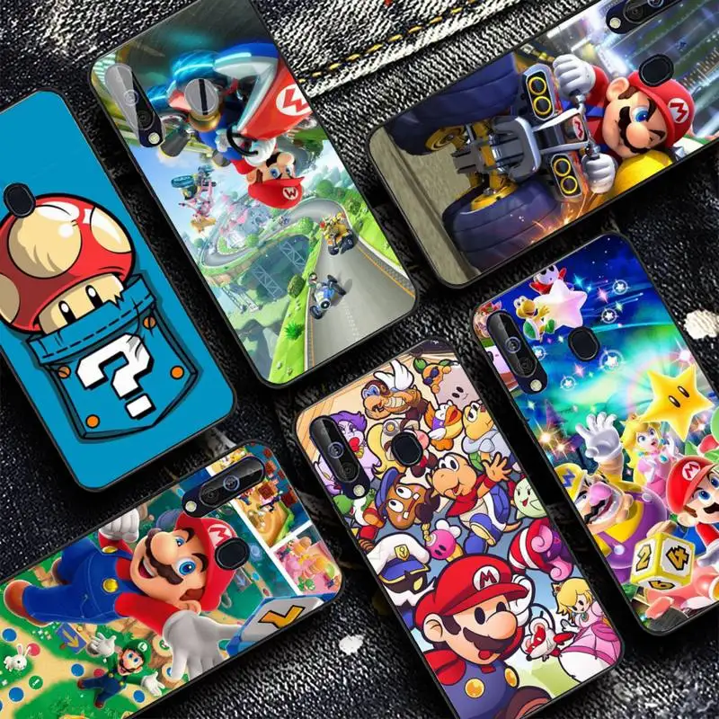 

S-Super M-Marioes Phone Case for Samsung Galaxy A 51 30s a71 Soft Silicone Cover for A21s A70 10 A30