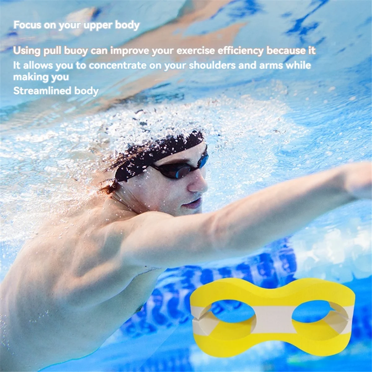 Плавающий буй для ног тренажер плавания доска лодыжки инструмент взрослых