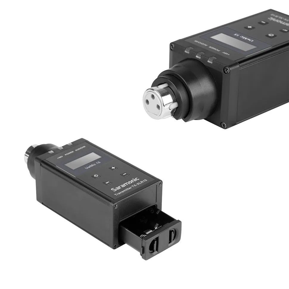 Беспроводная микрофонная система Saramonic UwMic15B UHF для зеркальной камеры видеокамеры