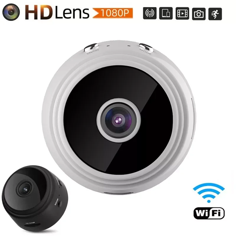 

Night Vision Micro Camera Motion Detection DVR Remote Viewing Cam A9 Camera 1080P Camera Lens Suport Hidden Tf Card 360 ip