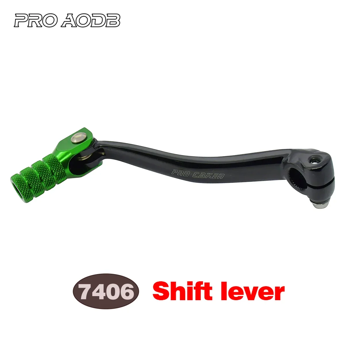 Мотоциклетный складной алюминиевый рычаг переключения передач с ЧПУ для Kawasaki