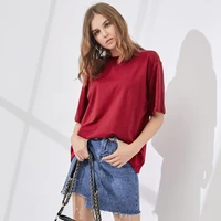 oversized high quality 100 cotton womens t shirts fashion tops mens clothing basic clothes for teenagers lovers sweatshirts