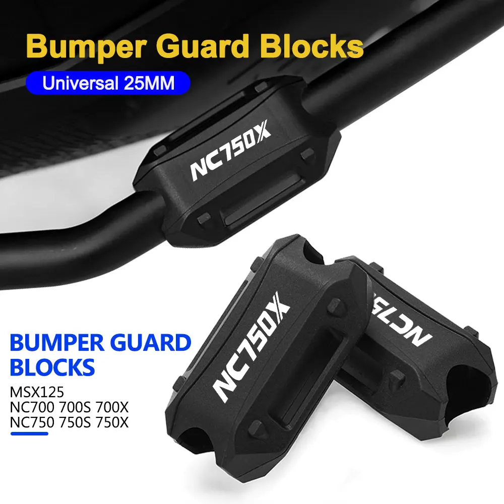 

For HONDA MSX125 NC700 700S 700X 750 750S 750X Motorcycle Parts Bumper Decorative Block Engine Guard Block Modified Crash Bar