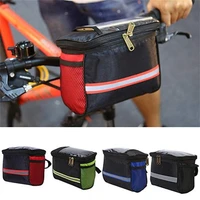 multifunction bicycle front tube bag portable shoulder bag touch screen bag for cycling mtb mountain bike handlebar basket