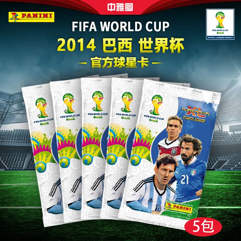 Коллекционные карточки Panini 2014 FIFA World Cup Brazil: Оригинальный импорт из Италии, полный набор для демонстрации, коллекция футболистов, подарок, игрушки (art.: 3920dca29b67d) - 3920dca29b67d