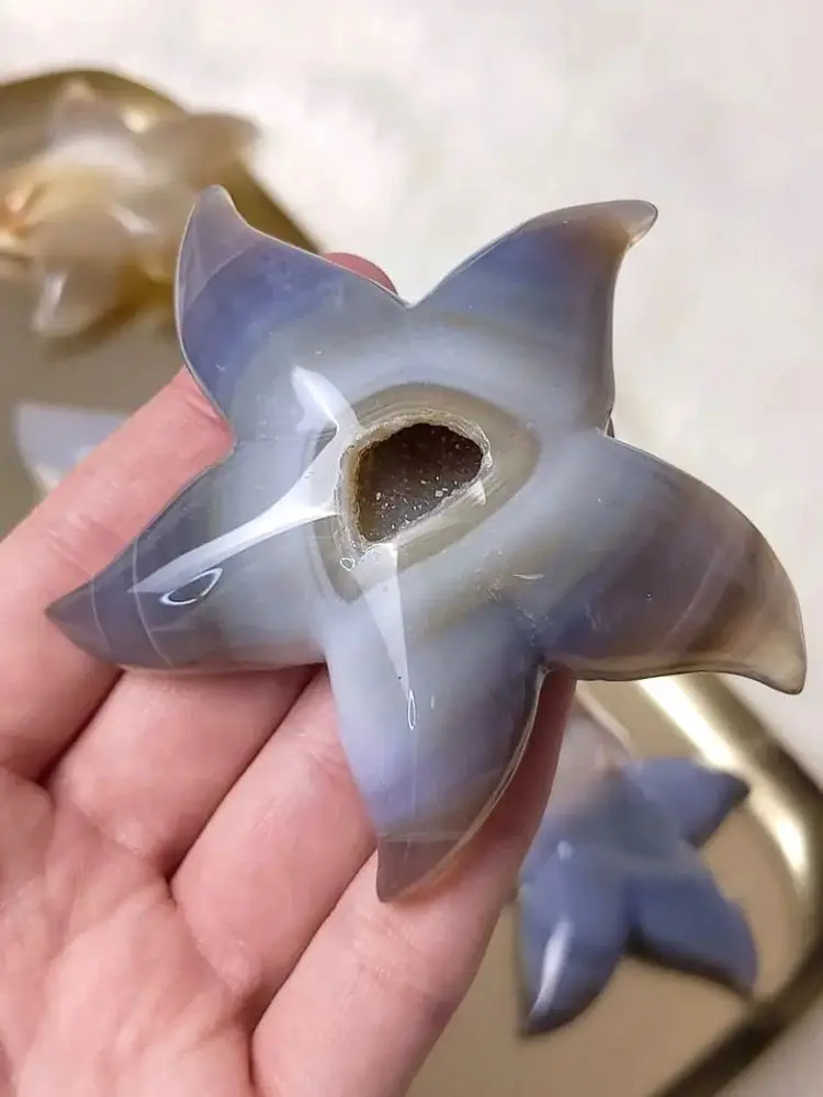 

Друза агата морская звезда