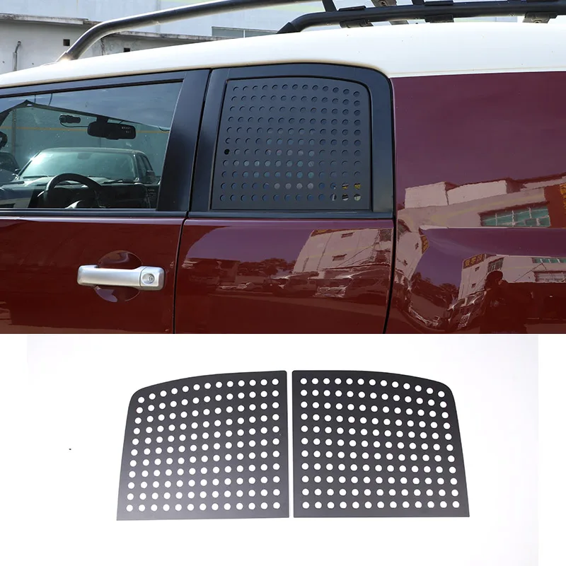 

Внешние детали для Toyota FJ Cruiser 2007-2021 из алюминиевого сплава, стекло для заднего стекла автомобиля, защитная пластина, аксессуары для модификации автомобиля
