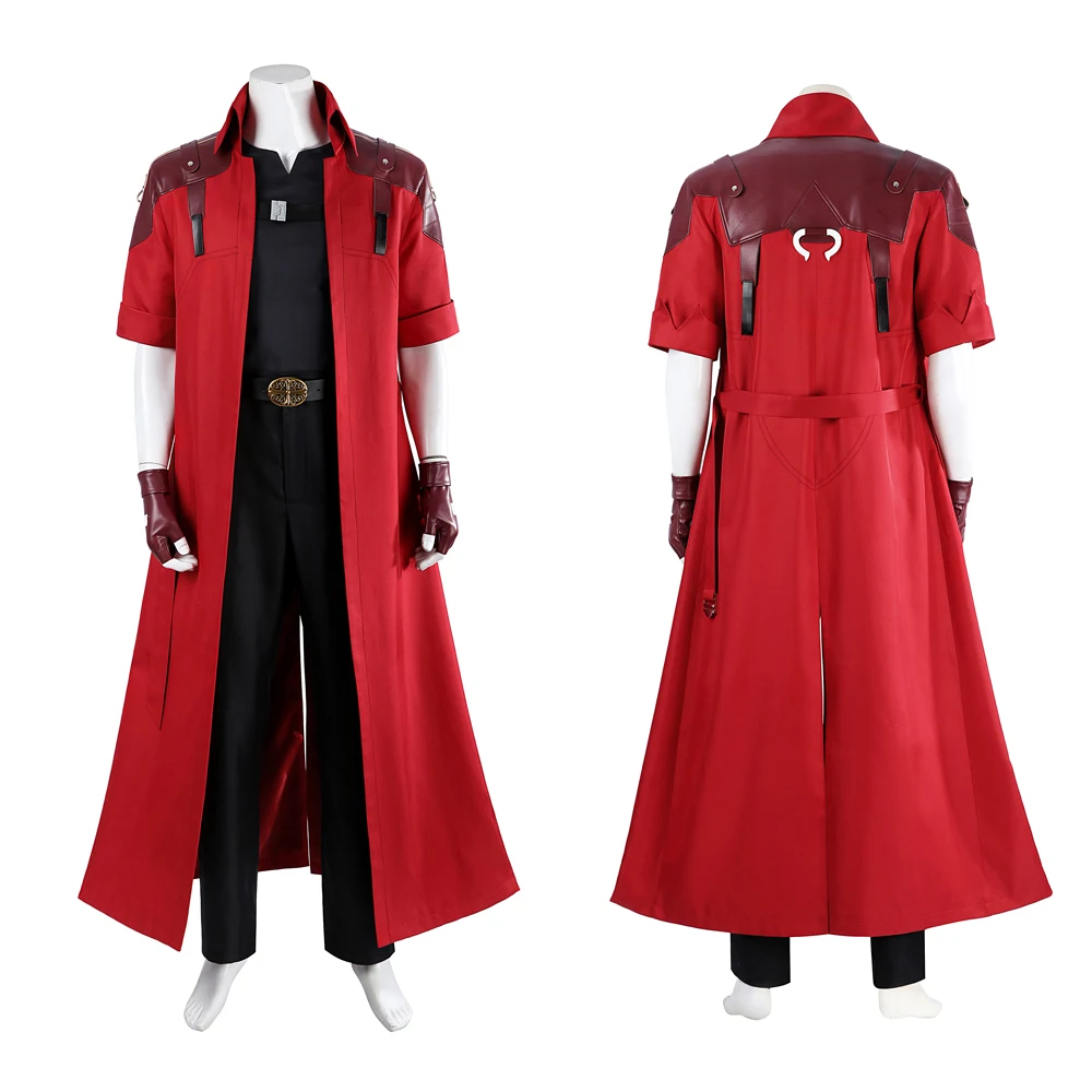 Высокое качество Данте косплей необычный костюм плащ DMC Devil Hunter May Cry Хэллоуин