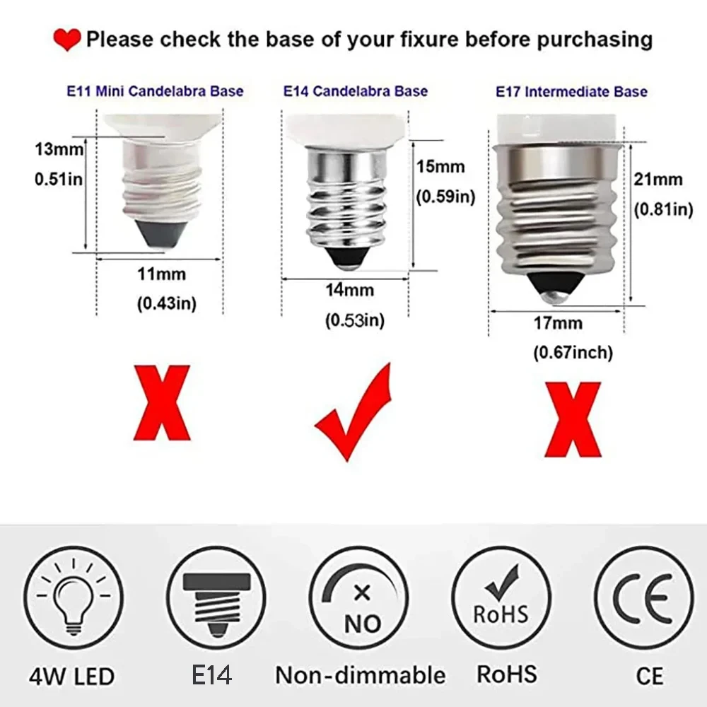 10Pcs Led Кукурузная лампочка Мини - E14 Двухцветная розетка для замены Smd 2835 240V лампа