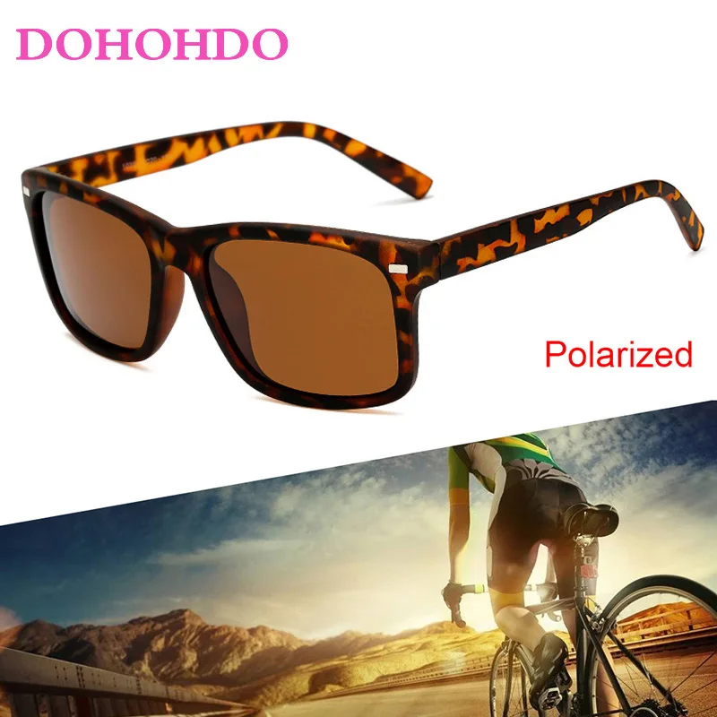 

DOHOHDO Vintage Men Women Polarized Sunglasses Brand Designer Retro Driving Sun Glasses Men Male Sunglass Mirror Gafas De Sol