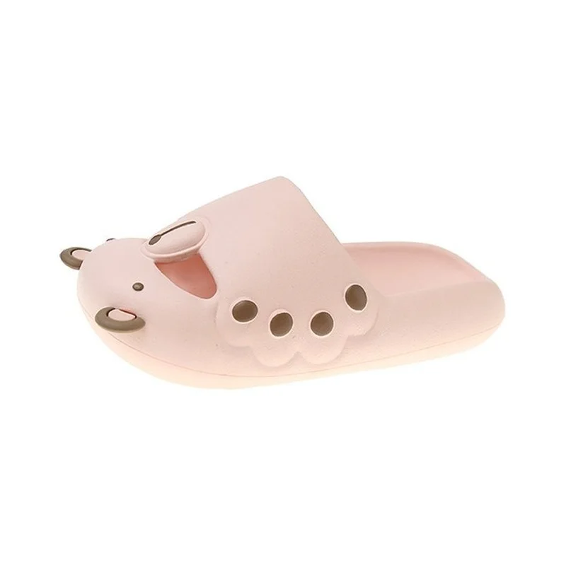 

Kawaii Cartoon Bear Slippers for Women 2022 Summer New Korean Shoes for Women Fashion Casual Women Slippers
