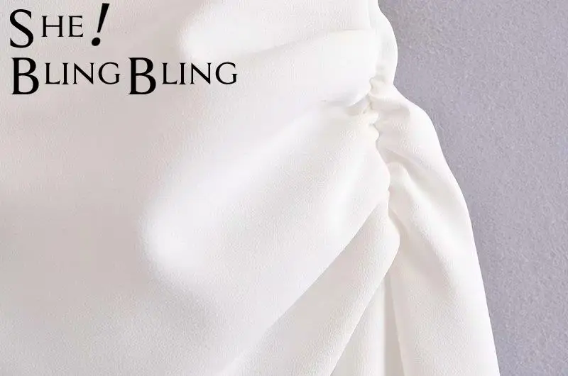 SheBlingBling 2022 летние женские повседневные Прямые зеленые миди-юбки с высокой талией