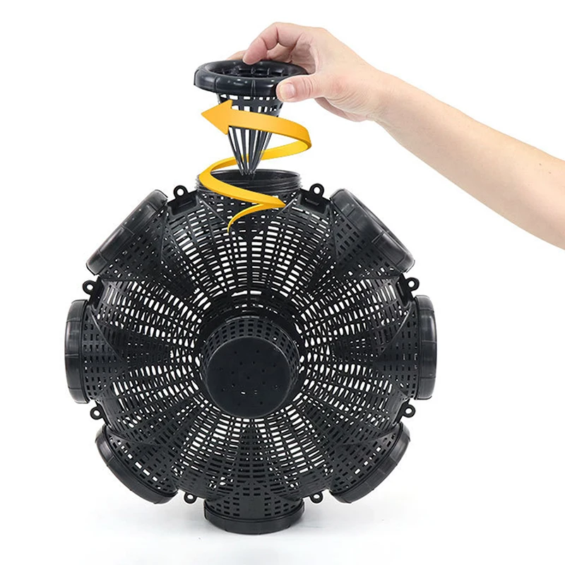 Улучшенная клетка для рыболовной сети с 8 отверстиями