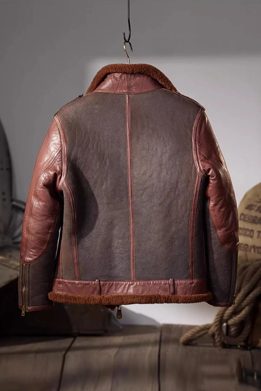 Мужская дубленка Denny &amp Dora в американском стиле байкерская мотоциклетная куртка