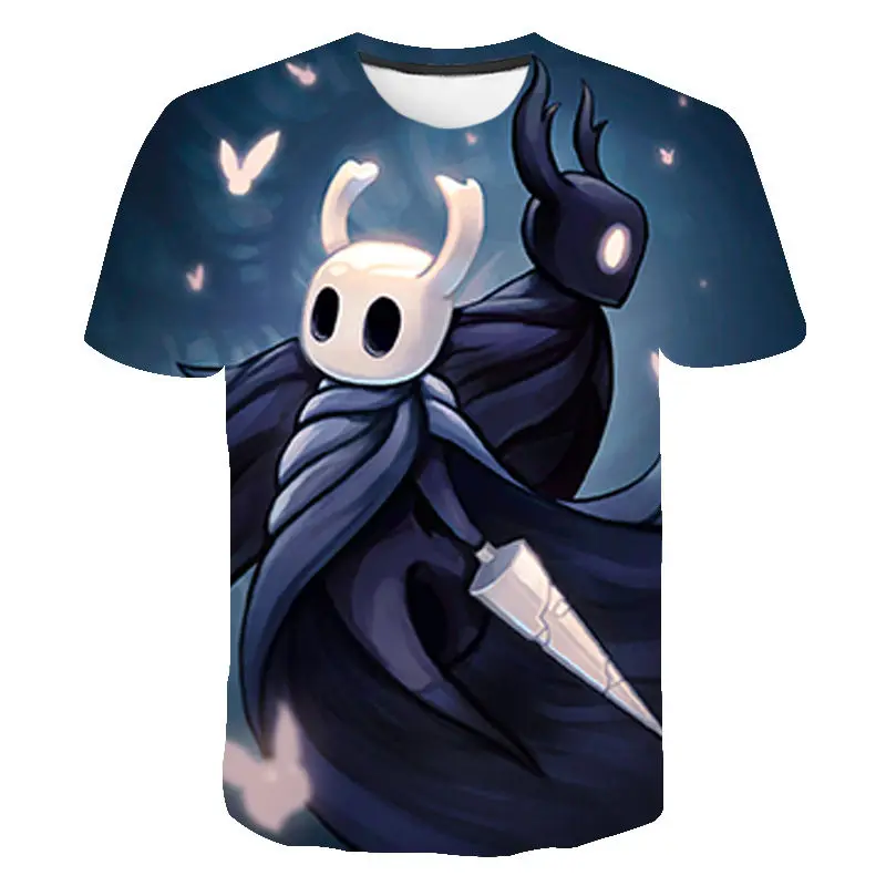 Футболка унисекс с игровые майки из мультфильмов круглым вырезом