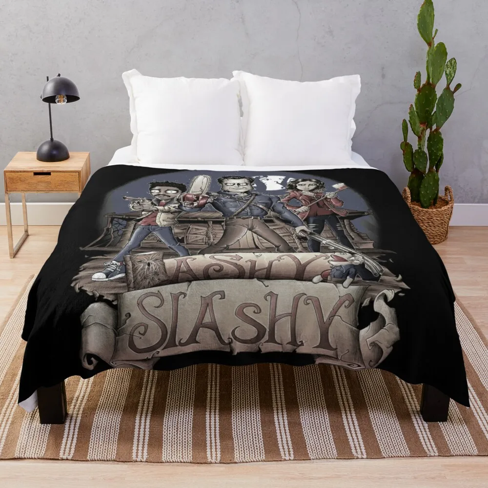 

Ashy Slashy Throw Blanket Furry Blanket Heavy Blanket