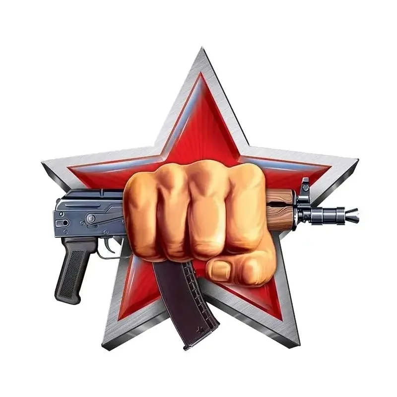 

13/17 см индивидуальная ПВХ наклейка для России спецназ водонепроницаемая автомобильная наклейка на мотоцикл ноутбук декоративная ПВХ KK