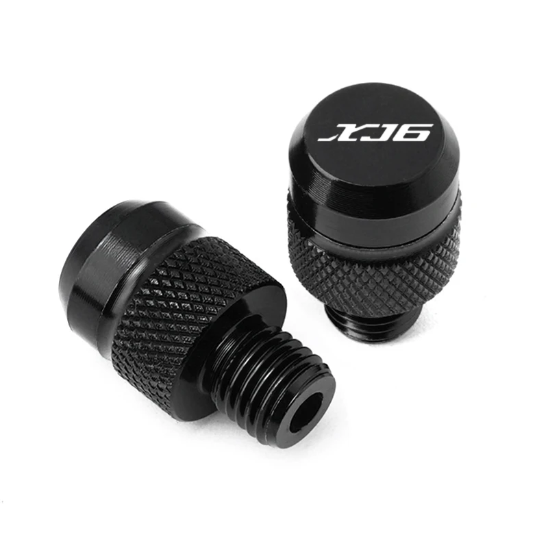 

M10X1,25 для Yamaha XJ6 DIVERSION Xj6 XJ6-S XJ6-F 2009 2010-2022 мотоциклетные алюминиевые заглушки для зеркал заднего вида с ЧПУ