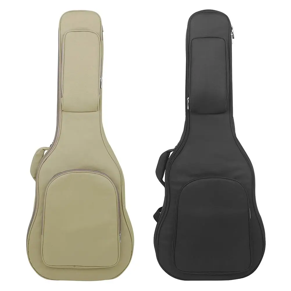 

Сумка для акустической гитары 40/41 дюйма, Регулируемый рюкзак с ремешком на плечо, утолщенная Водонепроницаемая Портативная сумка, портативный рюкзак для переноски