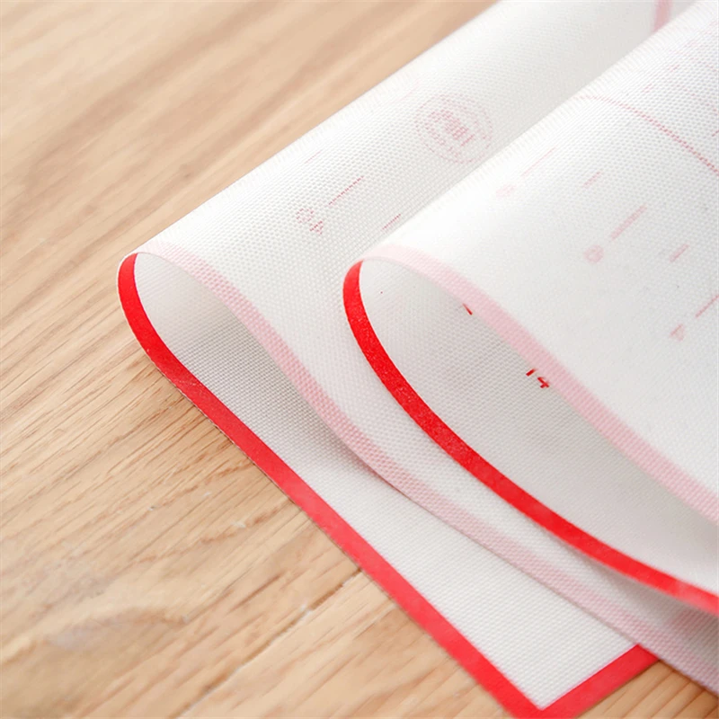 Силиконовый коврик для выпечки большого размера антипригарный лист раскатки