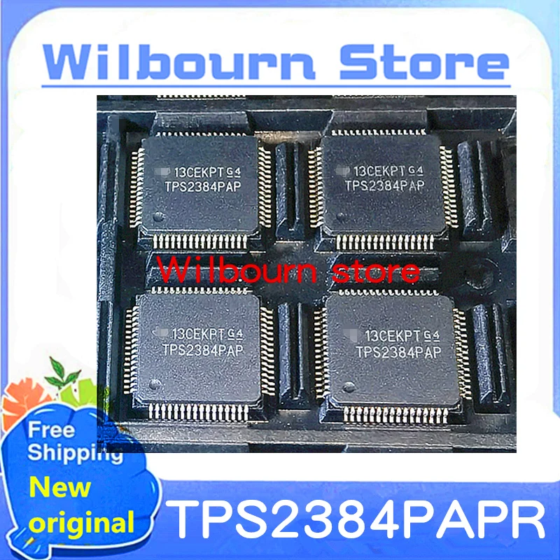 

5 шт./партия TPS2384PAP TPS2384PAPR HTQFP64 новый оригинальный