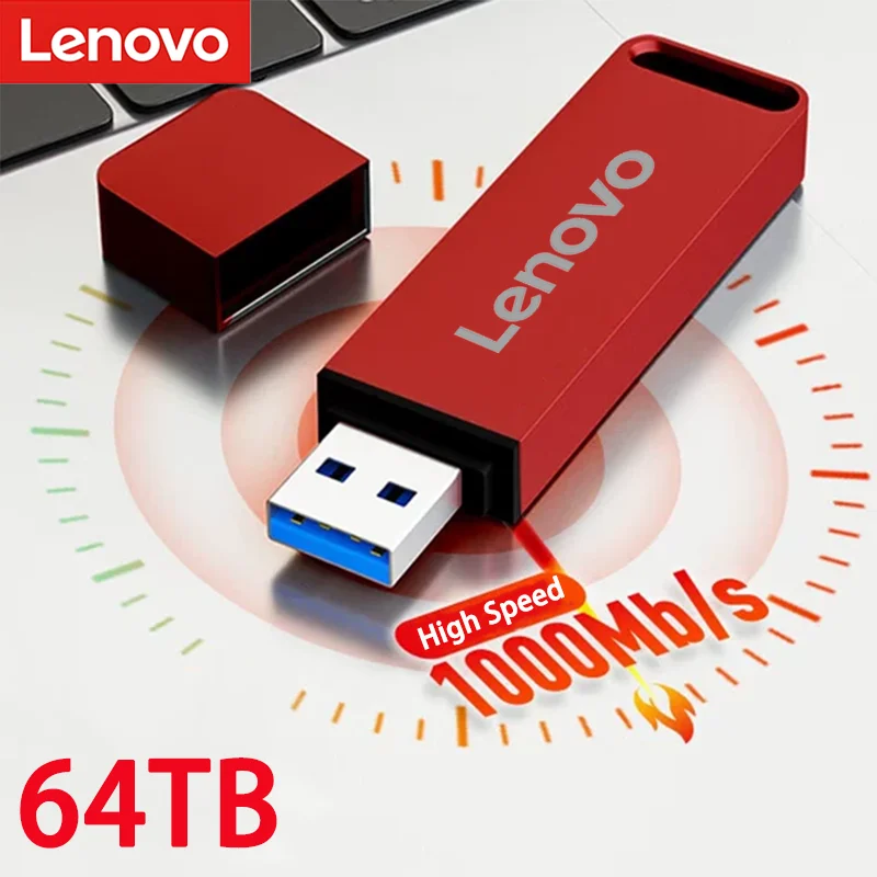 Флеш-накопитель Lenovo USB 3 0 16 Тб 8 ТБ с интерфейсом Type-C