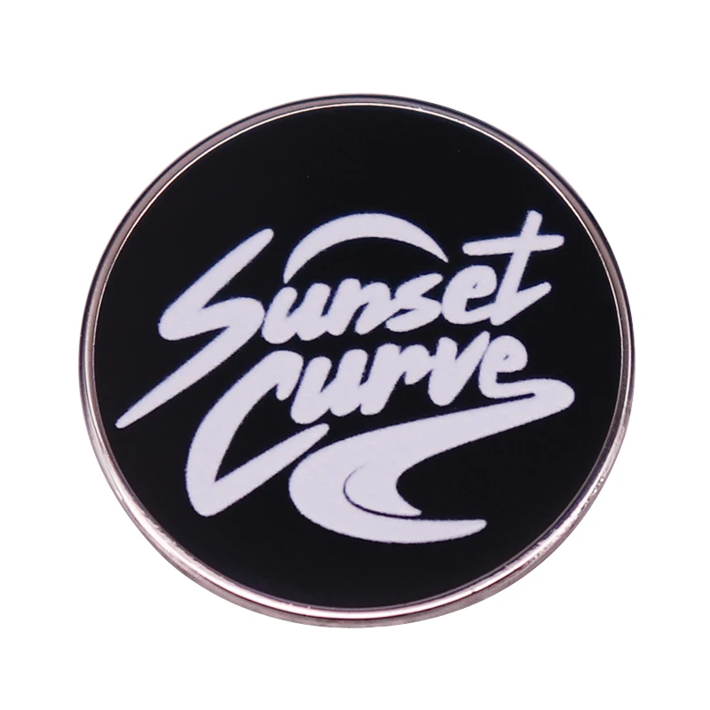 Значок с логотипом музыкальной группы Sunset Curve булавка Julie and The Phantoms забавный