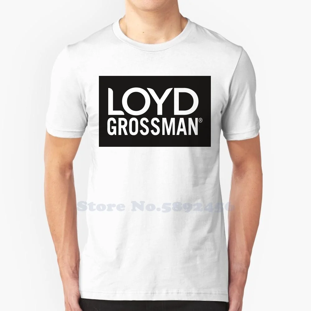 

Футболки высокого качества с логотипом еды Loyd Grossman, модная футболка, новинка, футболка из 100% хлопка