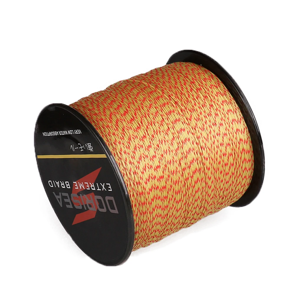 

DORISEA "NEVER FADE" Spotted Color 8 Strands 100M 300M 500M 1000M 2000M PE Multifilame Braided Fishing Line 6-300LB Fishing Wire