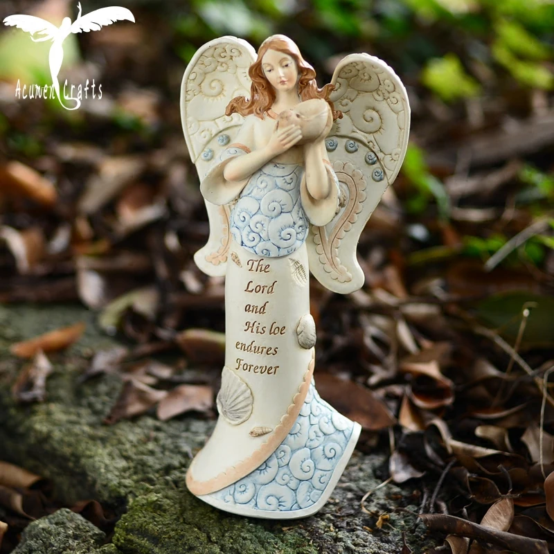 Креативная полимерная скульптура ангела океана домашний декор украшение для