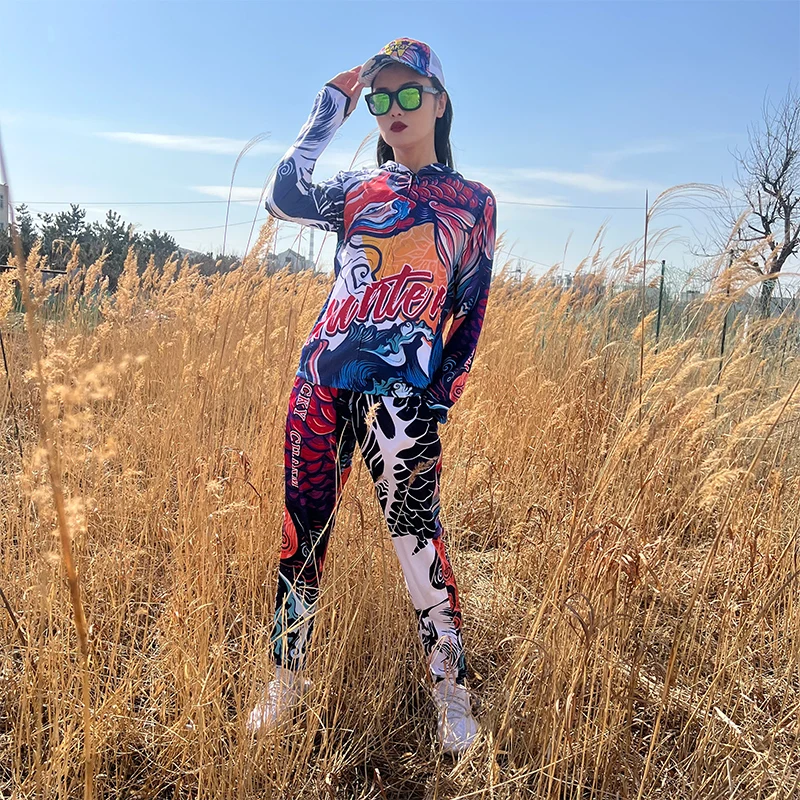 Новинка 2024 Рыболовные костюмы SPATA с защитой от УФ-лучей влагоотводящие дышащие