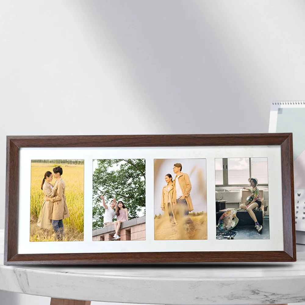 

Деревянная фоторамка 6 дюймов