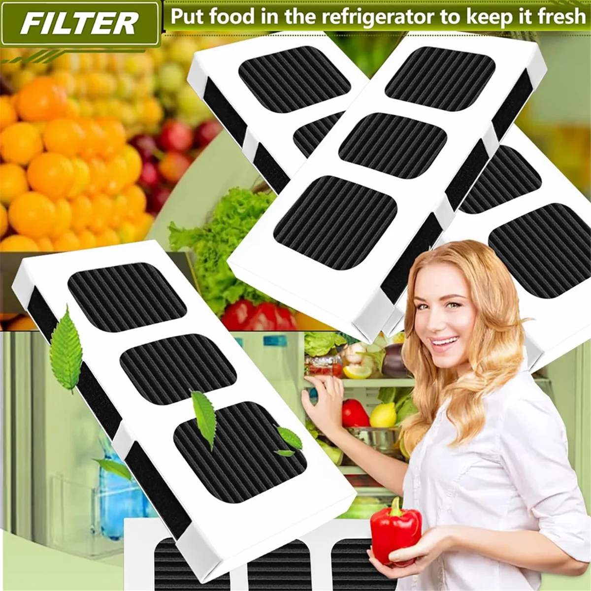 Для замены воздушного фильтра холодильника Paultra2 для FrigidairePure Air Ultra II ElectroluxCart