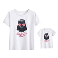 t shirts women disney american soldier helmet with sunglasses summernew products family look outfits parent child trendy tshirts
