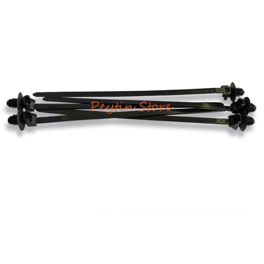 100 шт. 7x150 мм № 00128-специальная головка винта для автомобильного жгута проводов, крепежная Пряжка для проводов, стягивающий ремень, Пряжка для управления проводами