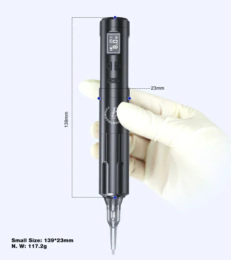 Беспроводной тату-аппарат Biomaser с 2 аккумуляторами 3 0 мм