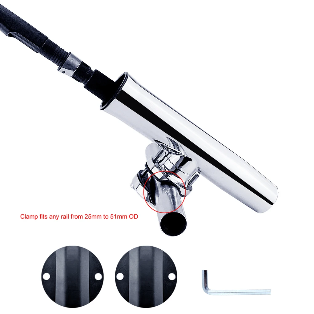 

Держатель для удочки с боковым креплением, регулируемая стойка для удочки на 360 градусов, кронштейн для Каяка, аксессуары для водных видов с...