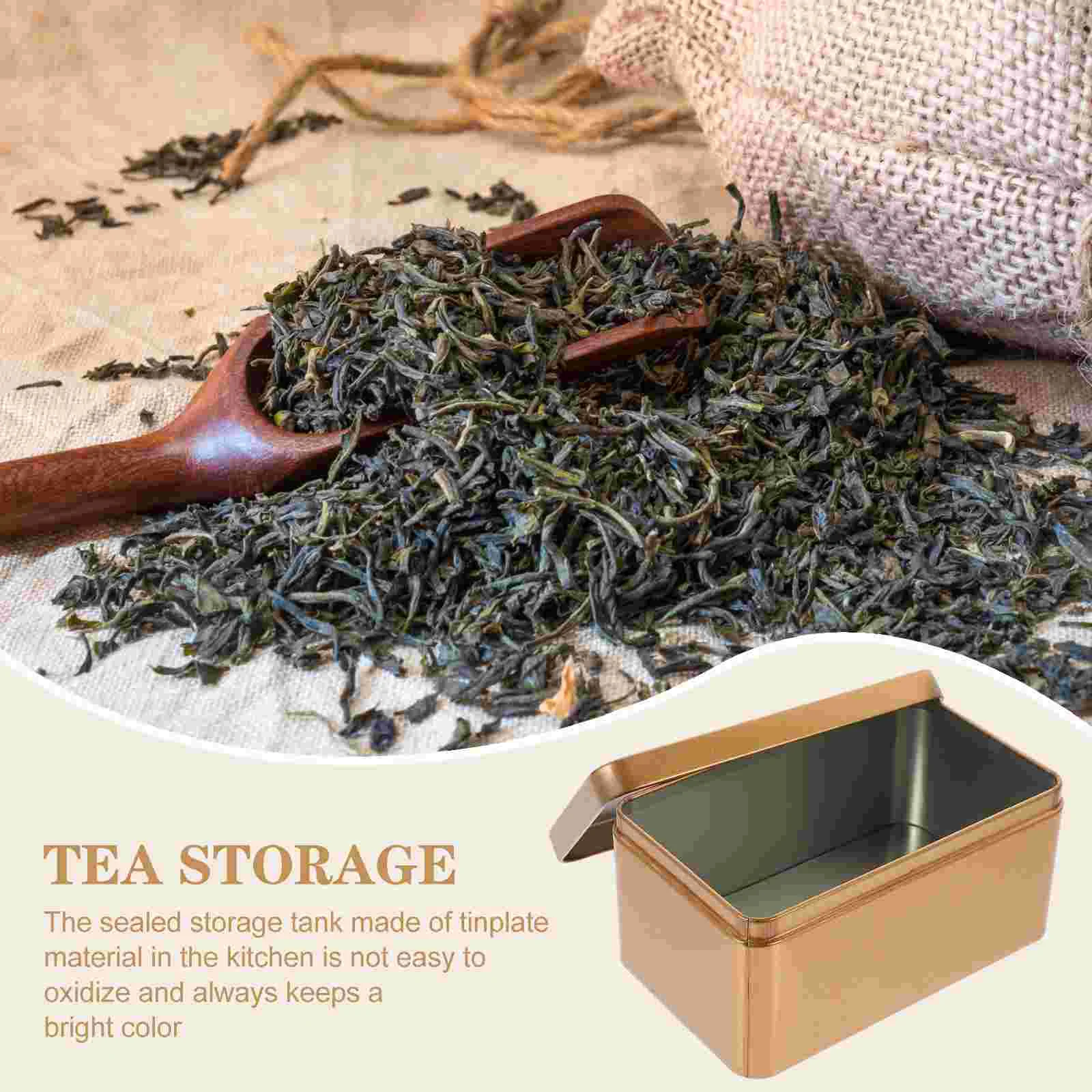 2 шт. коробка для хранения чая органайзер сумок прямоугольный контейнер мятных