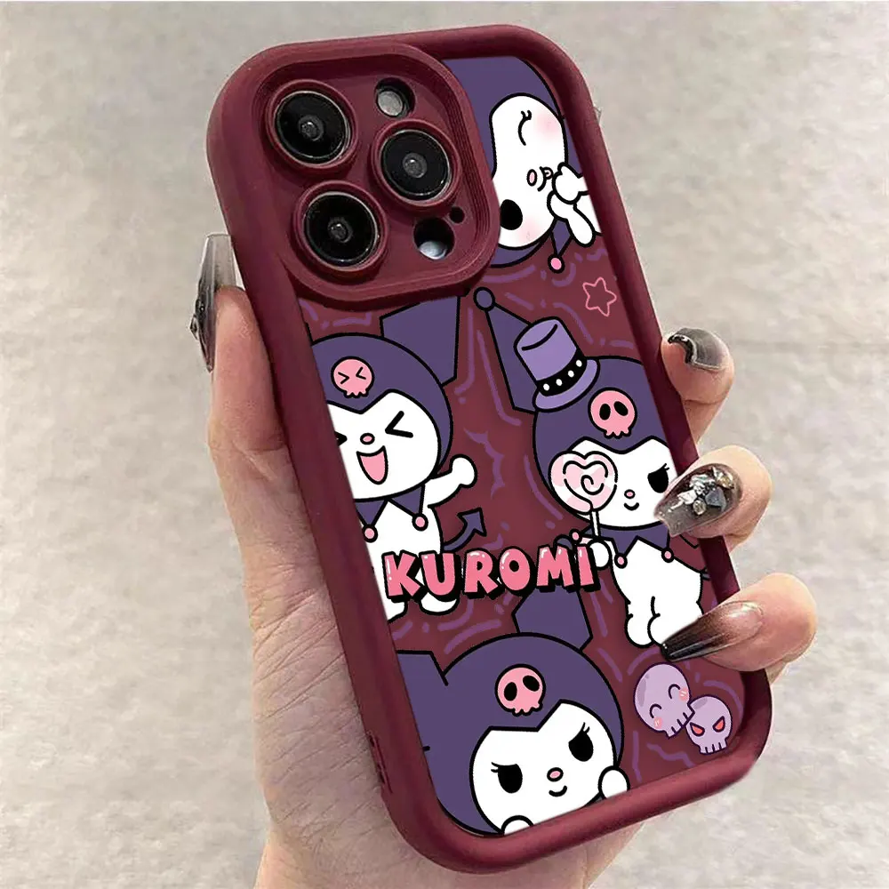 Милый чехол для телефона Kuromi My Melody с рисунком OPPO A98 A94 A93 A92 A91 A83 A79 A78 A76 A74 A72 A60 A58 A57 A55