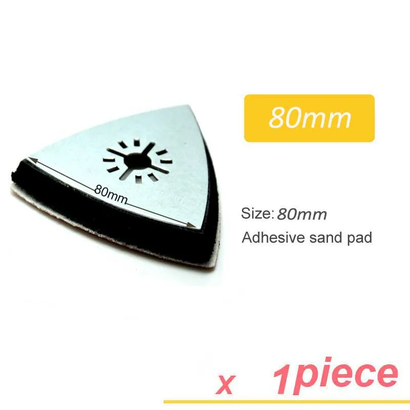 

Самоклеящаяся треугольная наждачная бумага на липучке, многофункциональные Осциллирующие инструменты «сделай сам» для шлифовки и полировки дерева