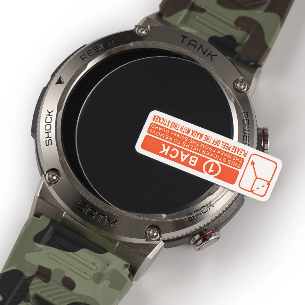 

KOSPET TANK T1 Smart Watch Protective Film Glass Tempered Film Easy Durable Explosion-proof Tempered Glass Film Protect Screen