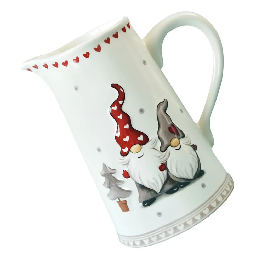 

Cold Water Bottle Pitcher Handle Ceramics Creamer Juice Can Tea Kettle Durable Glass Pot