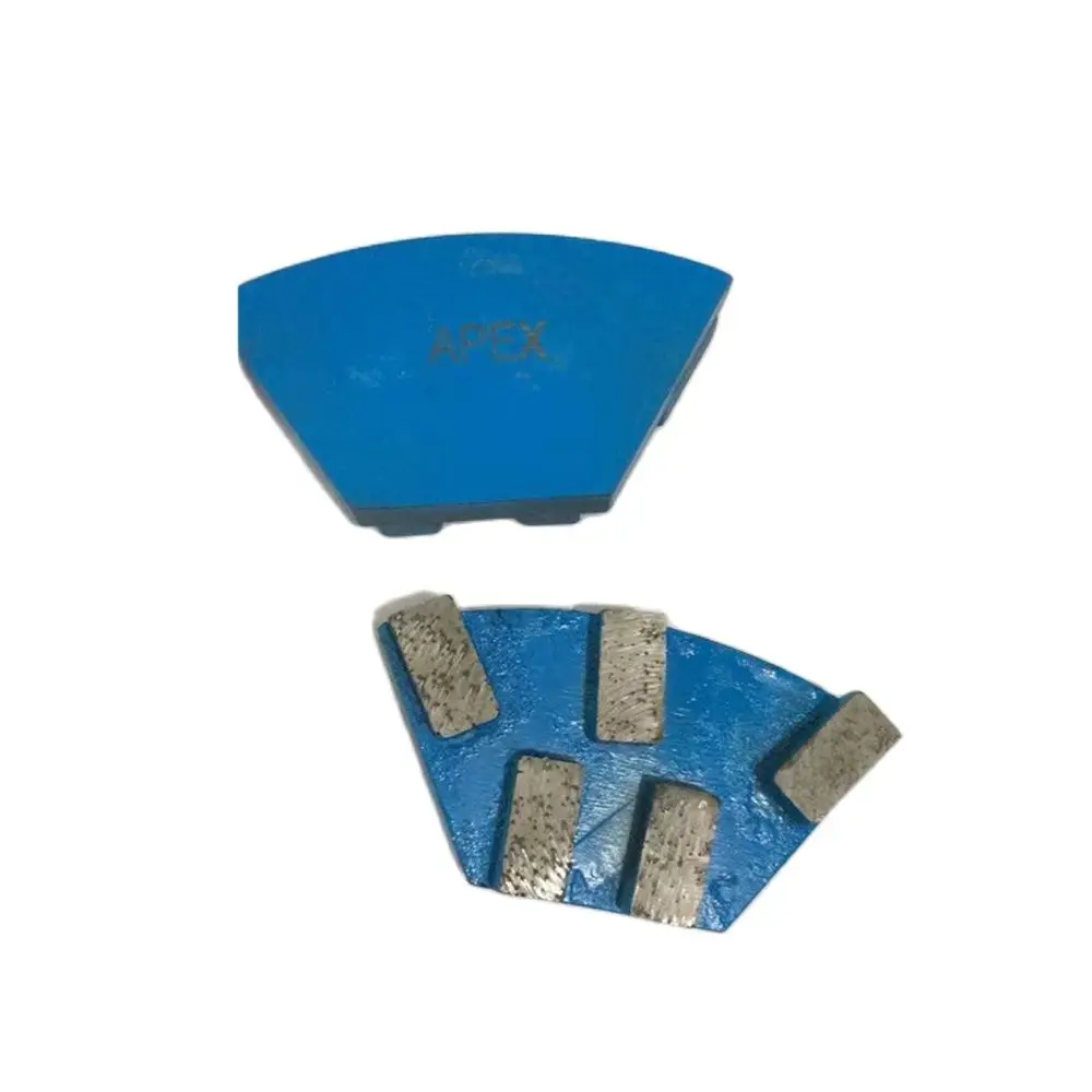 

Трапециевидный алмазный абразивный диск Франкфурта, 5 сегментов, металлический бетонный шлифовальный диск для пола, аксессуары для шлифова...