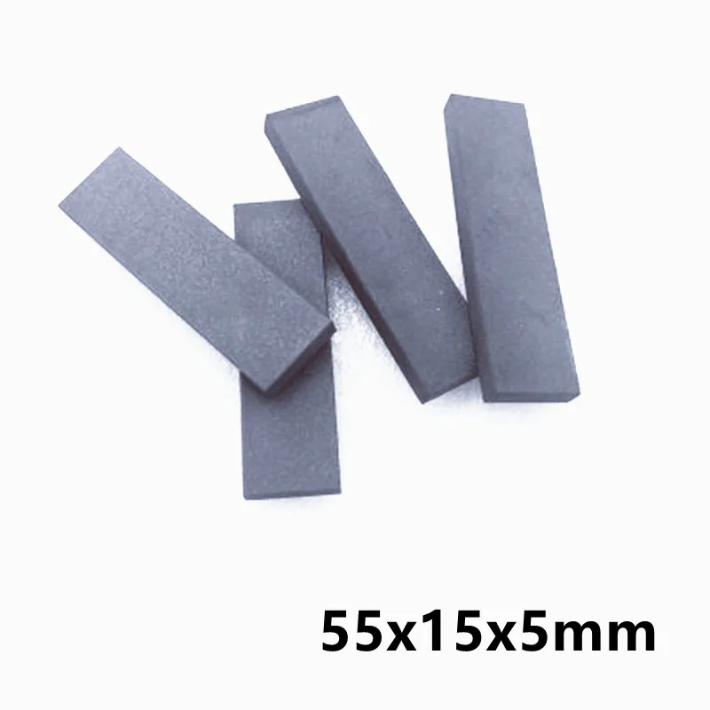 

5pcs Soft Ferrite Core Flat Bar 5MM*15MM*55MM, 5*15*55MM 55mm x 15mm x 5mm