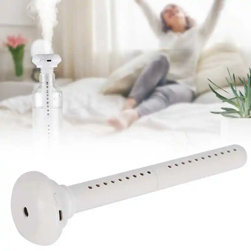 

Мини-увлажнитель воздуха ультразвуковой с USB-разъемом и светодиодной лампой