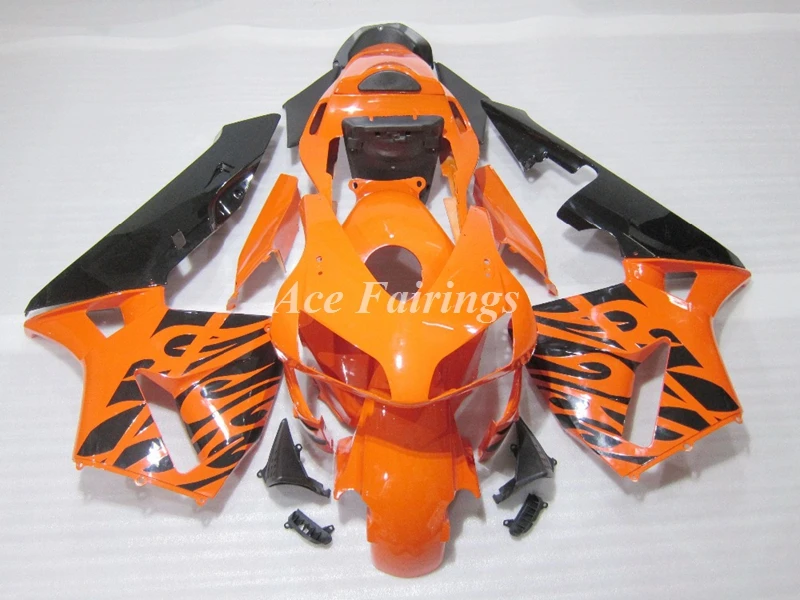 

Injection Mold New ABS Motorcycle Fairings Kit Fit For HONDA CBR600RR F5 2003 2004 03 04 Bodywork Set Custom Orange