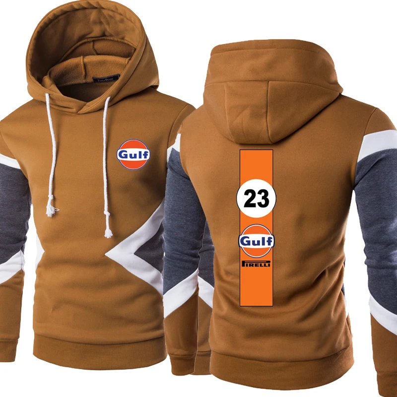 Толстовка мужская с капюшоном Модный свитшот логотипом перво хлопковый пуловер