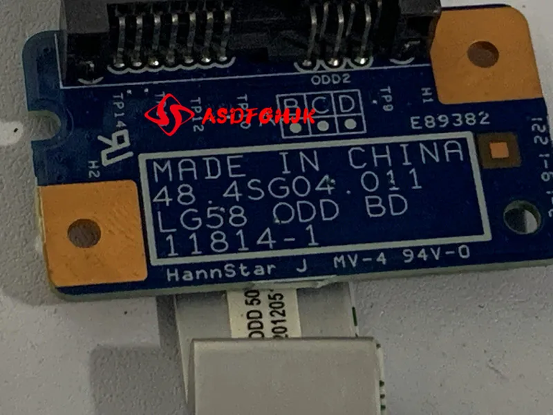 Фото Оригинальный разъем для оптического привода Lenovo G580 SATA DVD и кабель 48.4sg04.011 11814-1, все тестирование в порядке №2